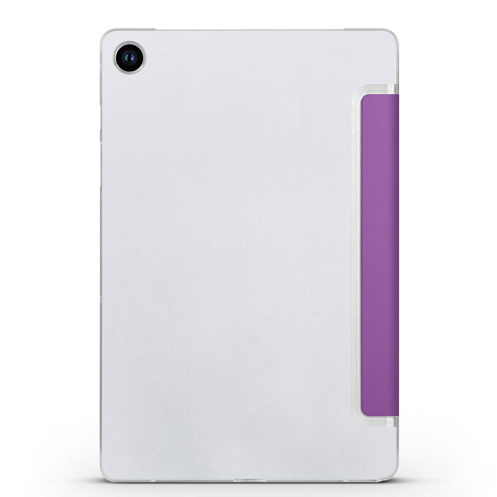 Galaxy Tab A9 Zore Smart Cover Standlı 1-1 Kılıf Kırmızı