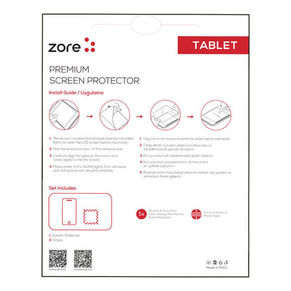 Galaxy Tab A9 Zore Tablet Blue Nano Ekran Koruyucu Renksiz