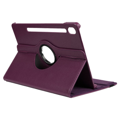 Galaxy Tab S10 FE Zore Dönebilen Standlı Kılıf Pembe Koyu
