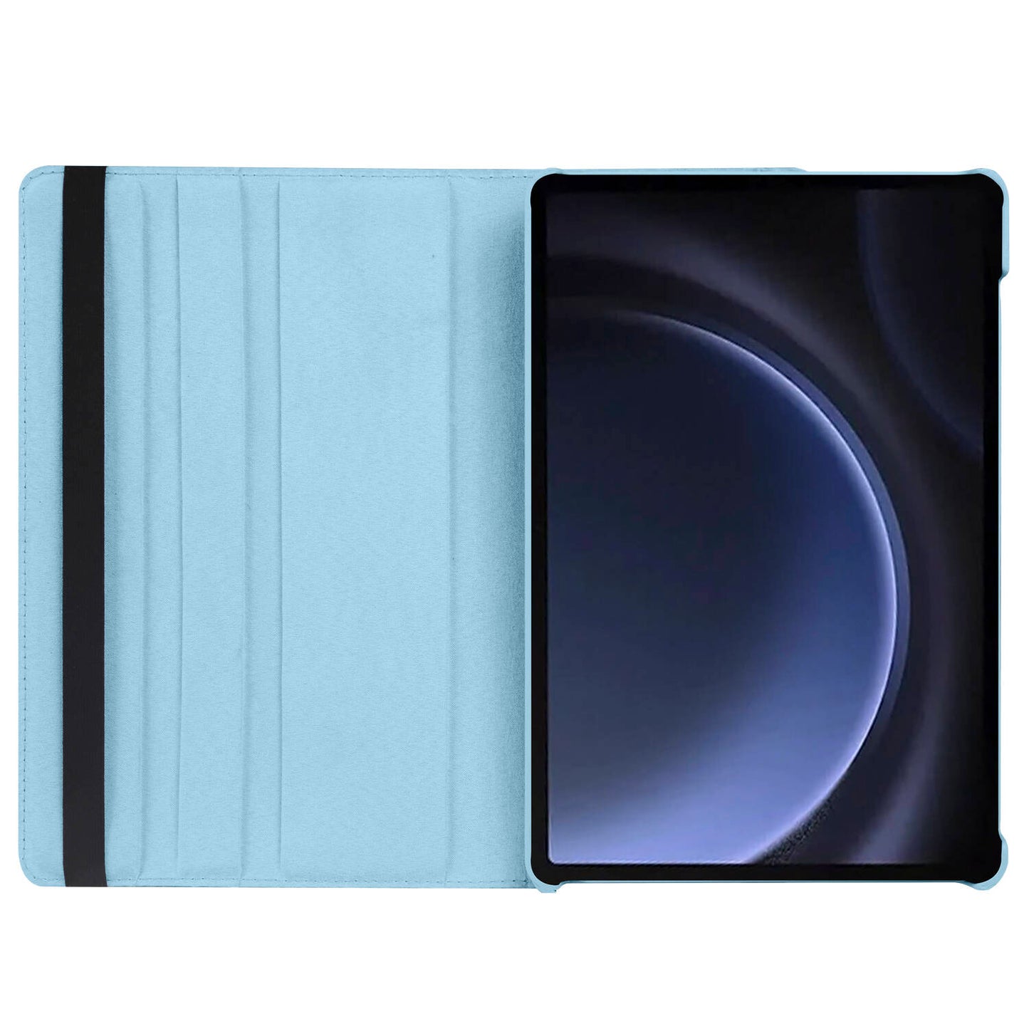 Galaxy Tab S10 FE Zore Dönebilen Standlı Kılıf Mavi