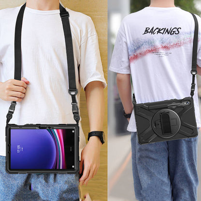 Galaxy Tab S10 Lite Zore Defender Tablet Silikon Siyah