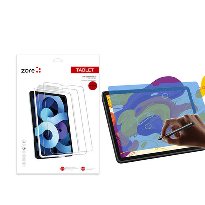 Galaxy Tab S10 Plus Kağıt Hisli Mat Zore Paper-Like Ekran Koruyucu Renksiz