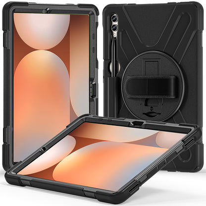 Galaxy Tab S10 Plus Zore Defender Tablet Silikon Siyah