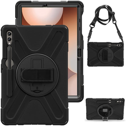 Galaxy Tab S10 Plus Zore Defender Tablet Silikon Siyah