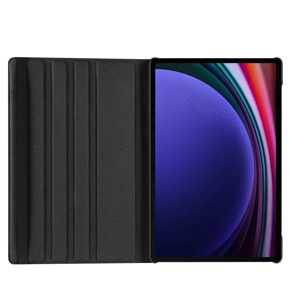Galaxy Tab S10 Ultra Zore Dönebilen Standlı Kılıf Kırmızı