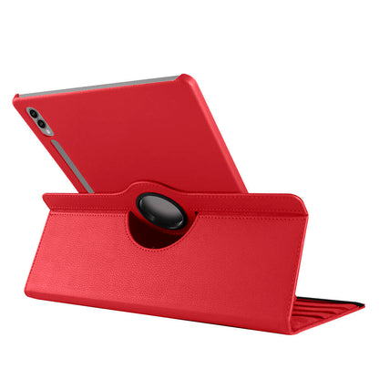 Galaxy Tab S10 Ultra Zore Dönebilen Standlı Kılıf Kırmızı