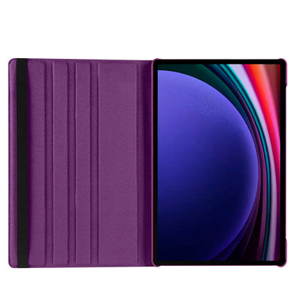 Galaxy Tab S10 Ultra Zore Dönebilen Standlı Kılıf Kırmızı