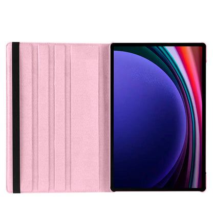 Galaxy Tab S10 Ultra Zore Dönebilen Standlı Kılıf Kırmızı