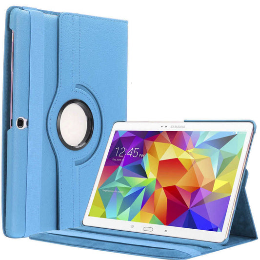 Galaxy Tab S3 9.7 T820 Zore Dönebilen Standlı Kılıf Mavi