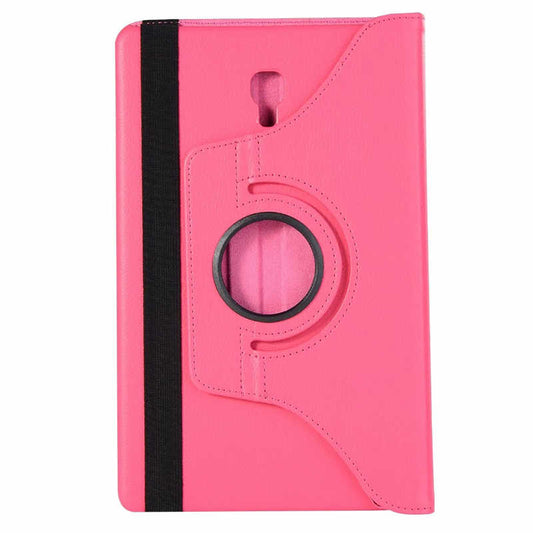Galaxy Tab S4 T830 Zore Dönebilen Standlı Kılıf Pembe Koyu