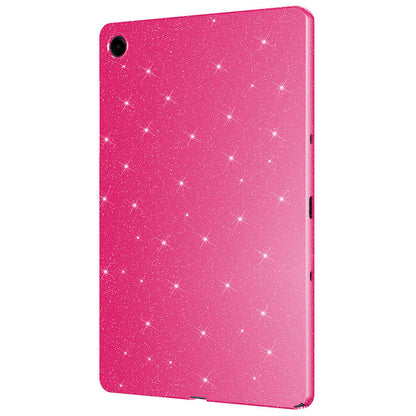 Galaxy Tab S7 T870 Simli Parlak Görünümlü Zore Tablet Koton Kılıf Pembe Koyu