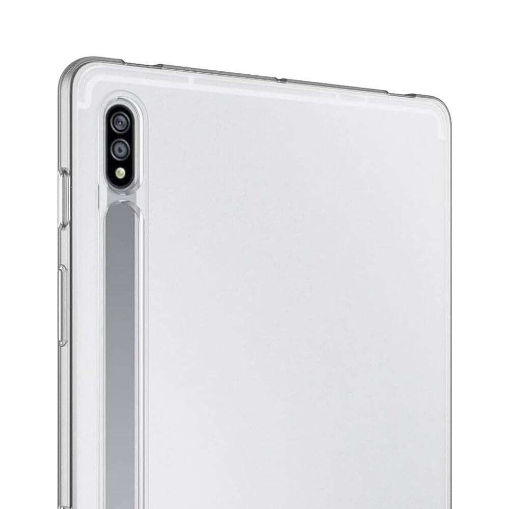 Galaxy Tab S8 Kılıf Zore Tablet Süper Silikon Kapak Renksiz