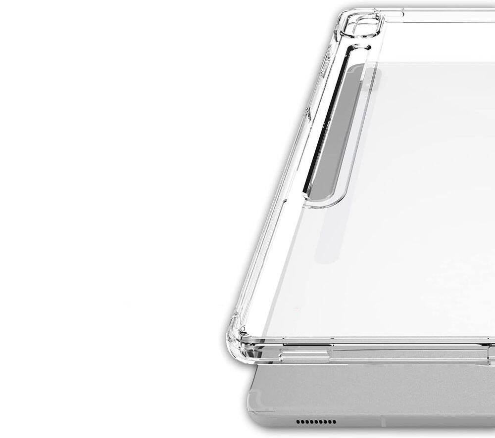 Galaxy Tab S8 Kılıf Zore Tablet Süper Silikon Kapak Renksiz