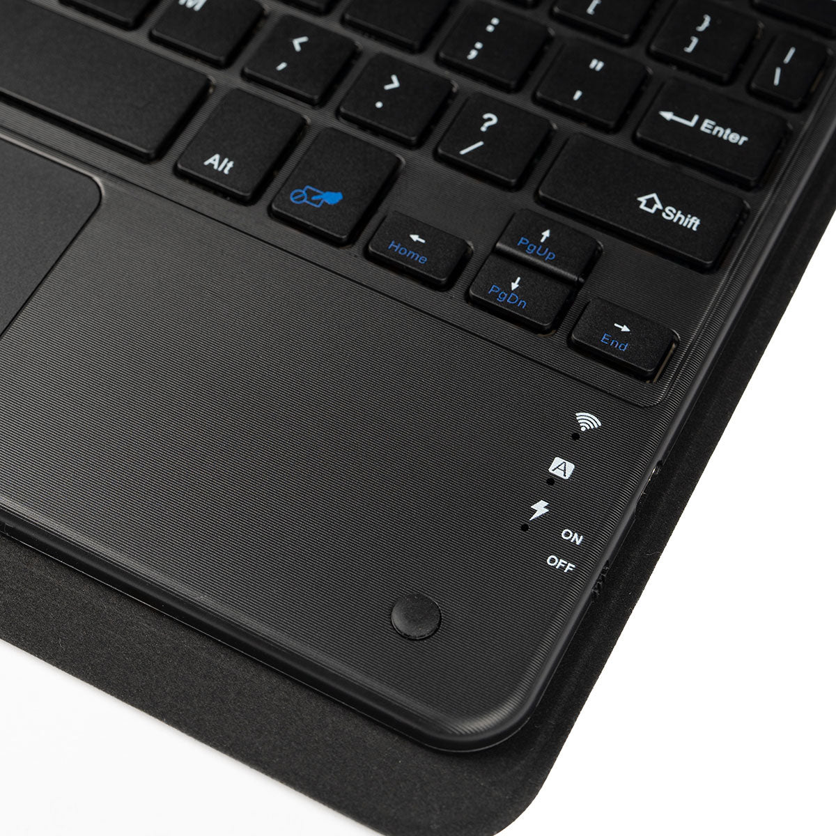 Galaxy Tab S8 Ultra SM-X900 Zore Border Keyboard Bluetooh Bağlantılı Standlı Klavyeli Tablet Kılıfı Siyah