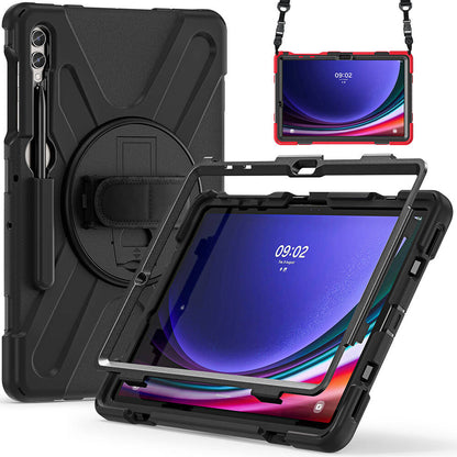 Galaxy Tab S9 FE Plus Zore Defender Tablet Silikon Siyah