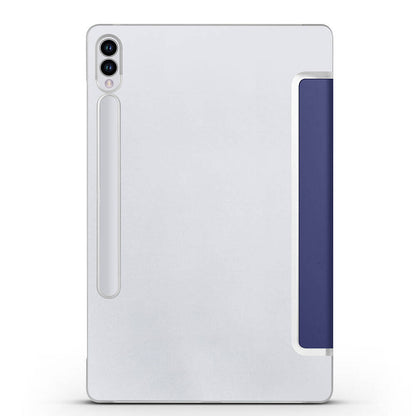 Galaxy Tab S9 FE Plus Zore Smart Cover Standlı 1-1 Kılıf Mavi