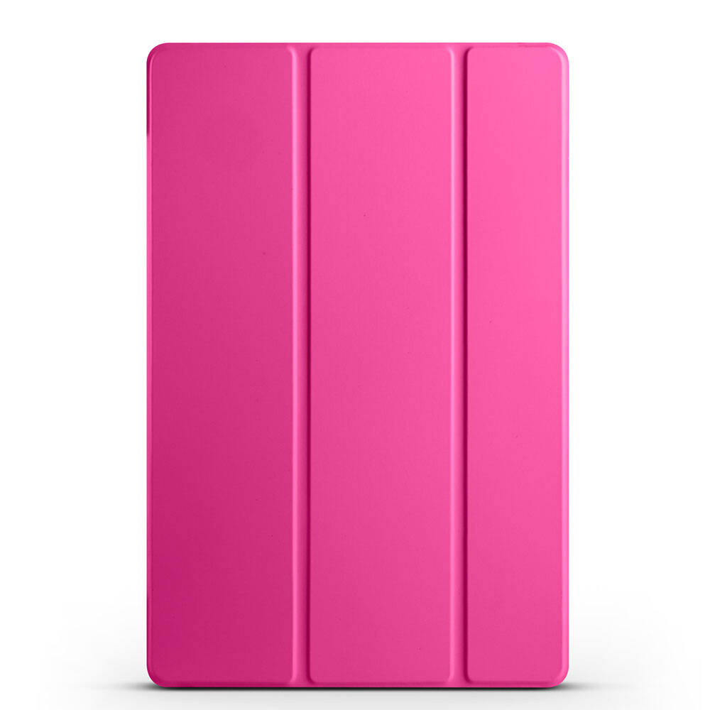 Galaxy Tab S9 FE Plus Zore Smart Cover Standlı 1-1 Kılıf Pembe