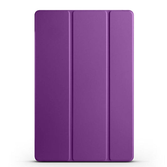 Galaxy Tab S9 FE Zore Smart Cover Standlı 1-1 Kılıf Mor
