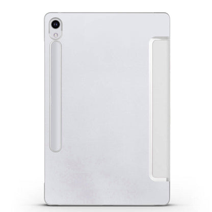 Galaxy Tab S9 FE Zore Smart Cover Standlı 1-1 Kılıf Gri