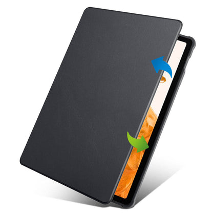 Galaxy Tab S9 Plus Kılıf Zore Termik Kalem Bölmeli Dönebilen Standlı Kılıf Koyu Yeşil