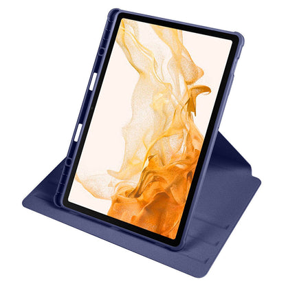 Galaxy Tab S9 Plus Kılıf Zore Termik Kalem Bölmeli Dönebilen Standlı Kılıf Koyu Yeşil