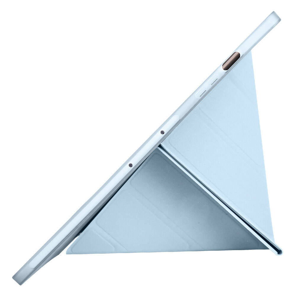 Galaxy Tab S9 Plus Kılıf Zore Tri Folding Kalem Bölmeli Standlı Kılıf Koyu Yeşil