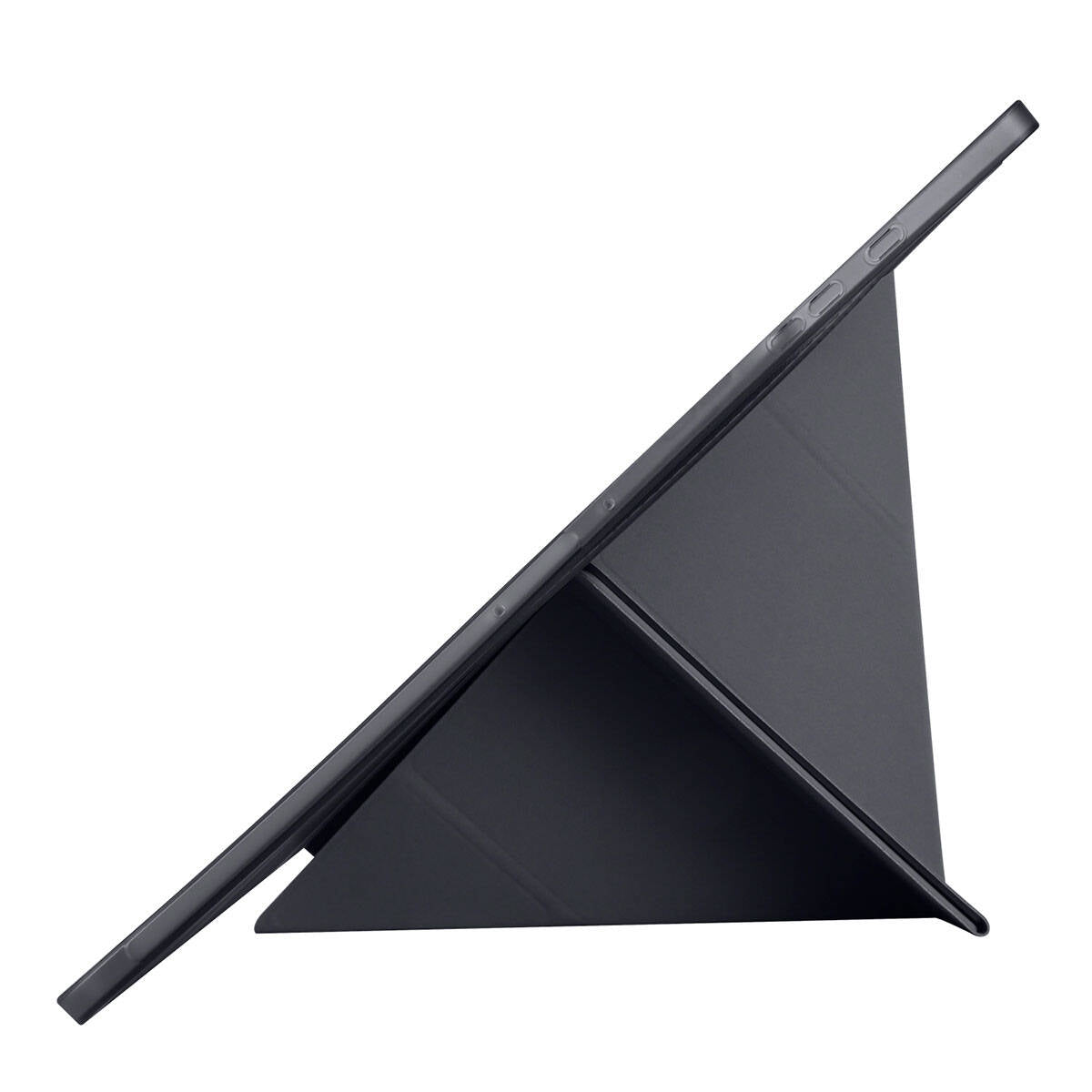 Galaxy Tab S9 Ultra Kılıf Zore Tri Folding Kalem Bölmeli Standlı Kılıf Koyu Yeşil