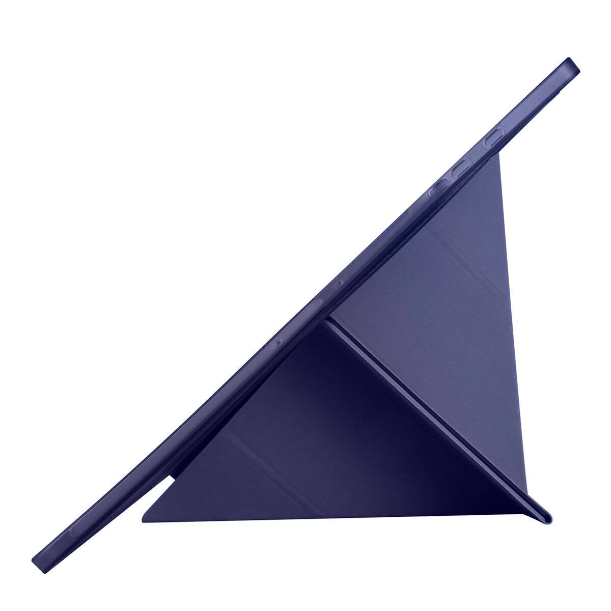 Galaxy Tab S9 Ultra Kılıf Zore Tri Folding Kalem Bölmeli Standlı Kılıf Rose Gold
