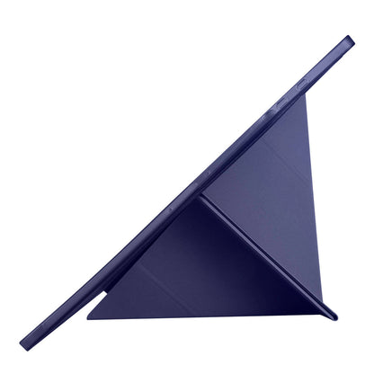 Galaxy Tab S9 Ultra Kılıf Zore Tri Folding Kalem Bölmeli Standlı Kılıf Rose Gold