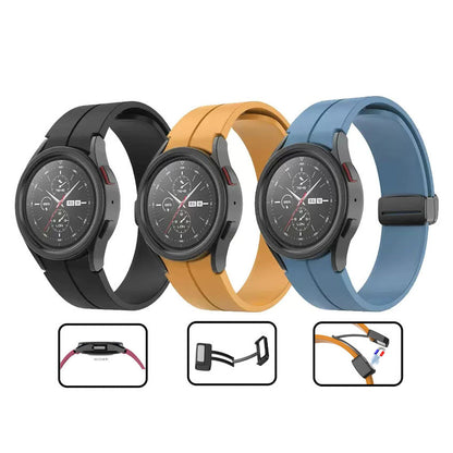 Galaxy Watch 4 40mm Zore KRD-84 Silikon Kordon Gri
