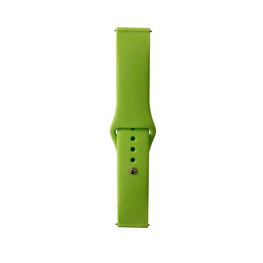 Galaxy Watch 46mm Band Serisi 22mm Klasik Kordon Silikon Strap Kayış Yeşil