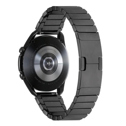 Galaxy Watch 46mm Zore KRD-82 22mm Metal Kordon Siyah