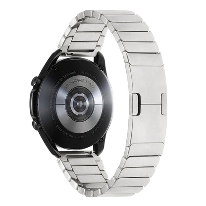 Galaxy Watch 46mm Zore KRD-82 22mm Metal Kordon Siyah