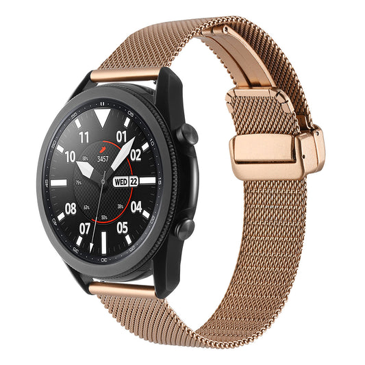 Galaxy Watch 46mm Zore KRD-85 22mm Metal Kordon Rose Gold