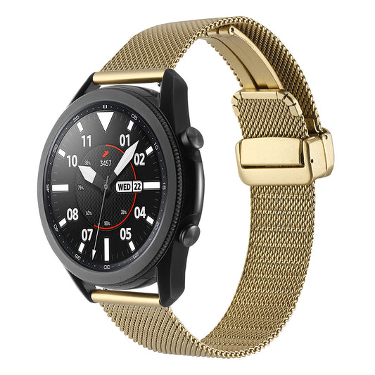 Galaxy Watch 46mm Zore KRD-85 22mm Metal Kordon Gold