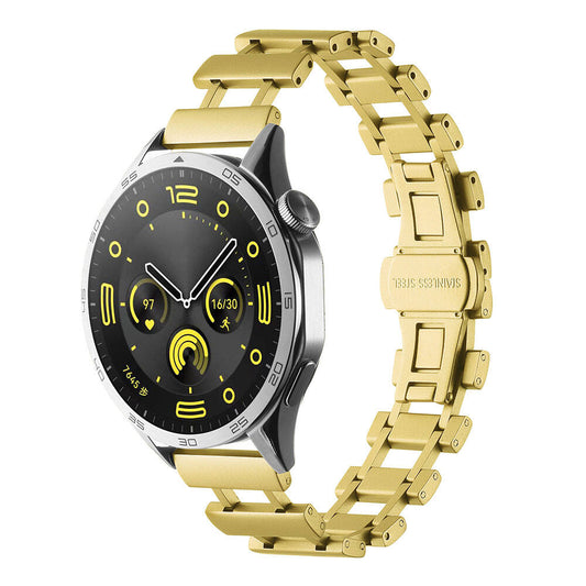 Galaxy Watch 46mm Zore KRD-96 22mm Metal Kordon Gold