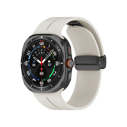 Galaxy Watch 8 44mm KRD-84 22mm Silikon Kordon Koyu Gri