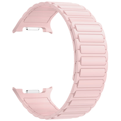 Galaxy Watch 8 Ultra Zore KRD-146 Silikon Kordon Strap Kayış Starlight-Pembe