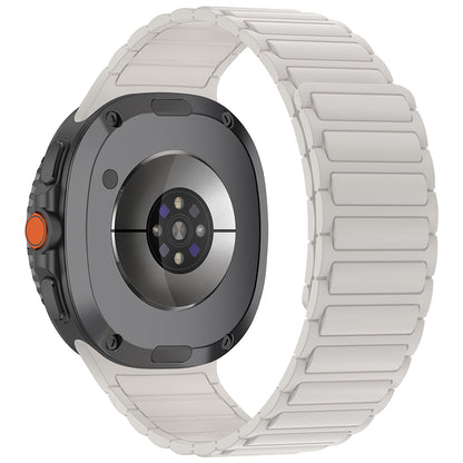 Galaxy Watch 8 Ultra Zore KRD-146 Silikon Kordon Strap Kayış Starlight
