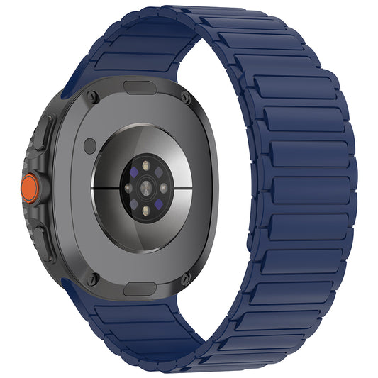 Galaxy Watch 8 Ultra Zore KRD-146 Silikon Kordon Strap Kayış Midnight Blue