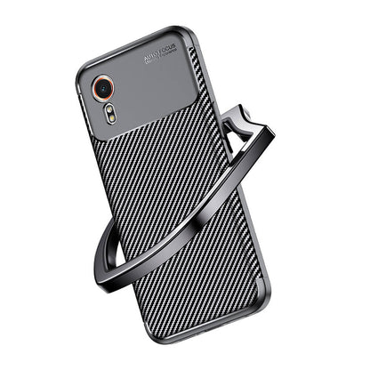 Galaxy Xcover7 Kılıf Zore Negro Silikon Kapak Siyah