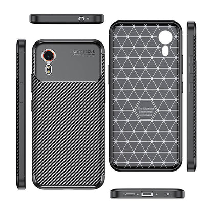 Galaxy Xcover7 Kılıf Zore Negro Silikon Kapak Siyah