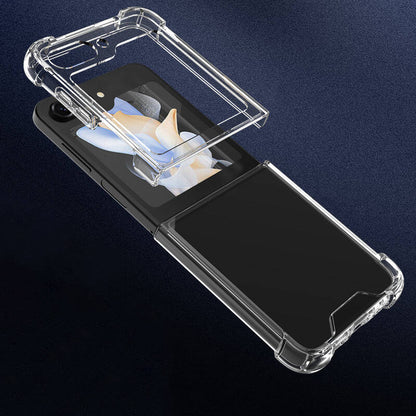 Galaxy Z Flip 5 Kılıf Zore Nitro Anti Shock Silikon Renksiz