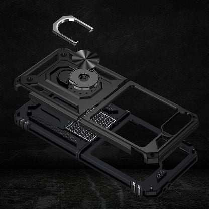 Galaxy Z Flip 6 Kılıf Zore Vega Kapak Siyah