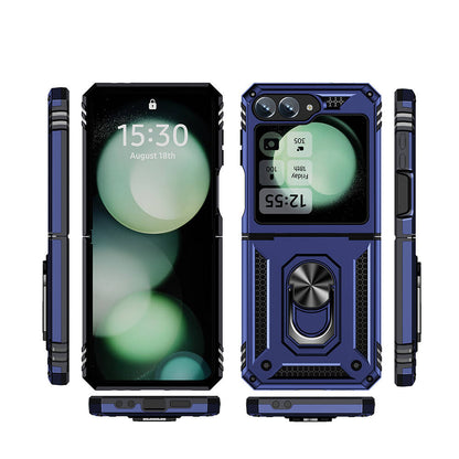 Galaxy Z Flip 6 Kılıf Zore Vega Kapak Siyah