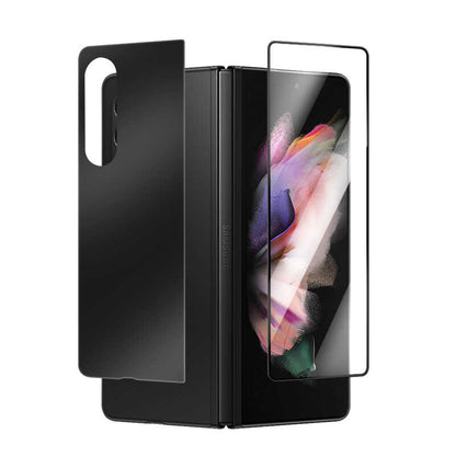 Galaxy Z Fold 4 Zore 3D Side Glass Ekran Koruyucu Siyah