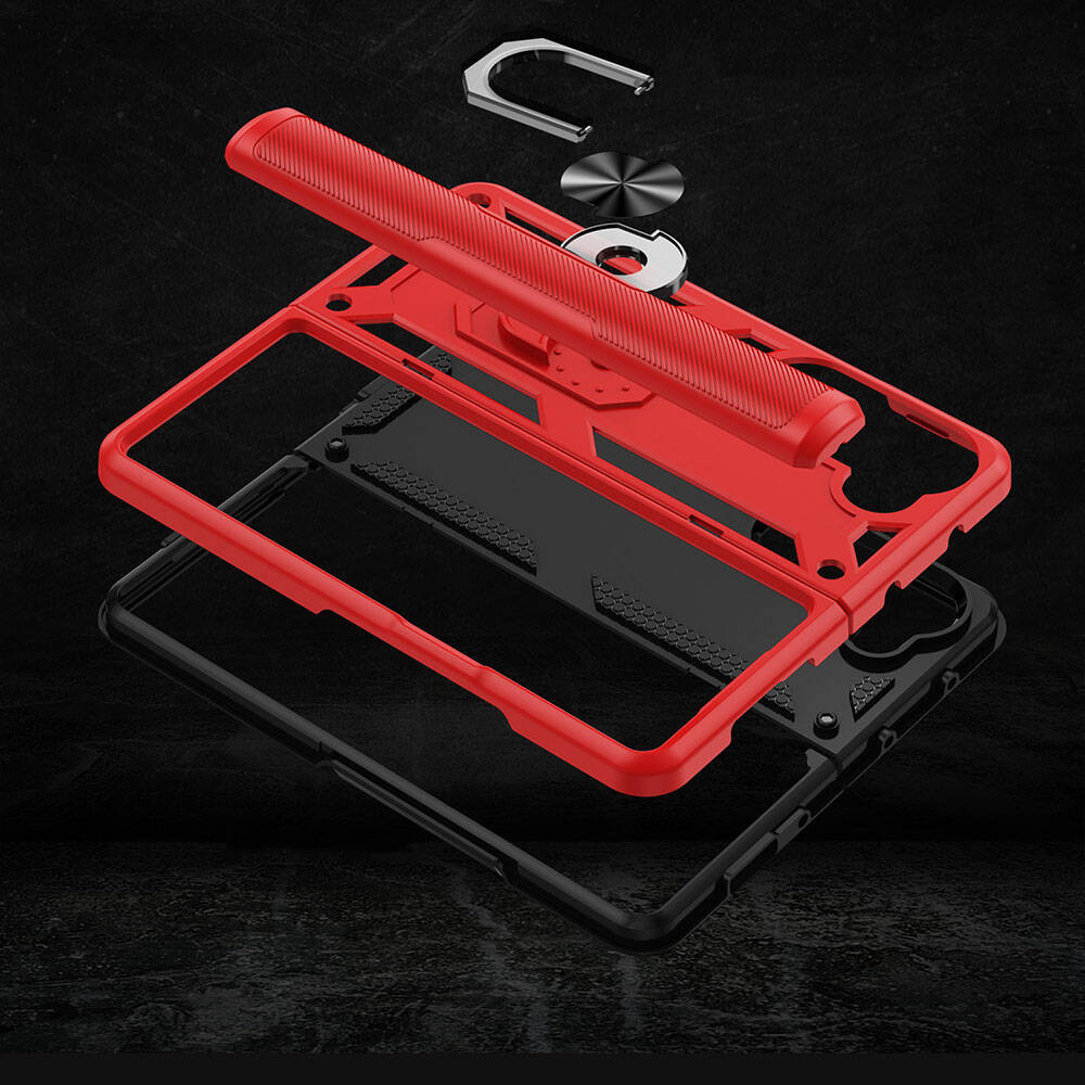 Galaxy Z Fold 5 Kılıf Zore Vega Kapak Mavi