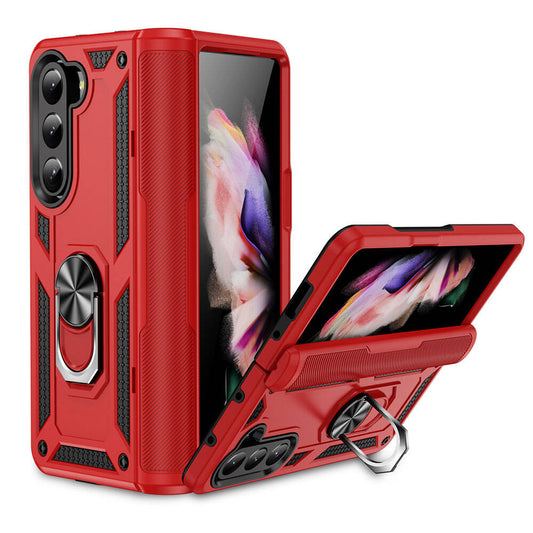 Galaxy Z Fold 5 Kılıf Zore Vega Kapak Kırmızı