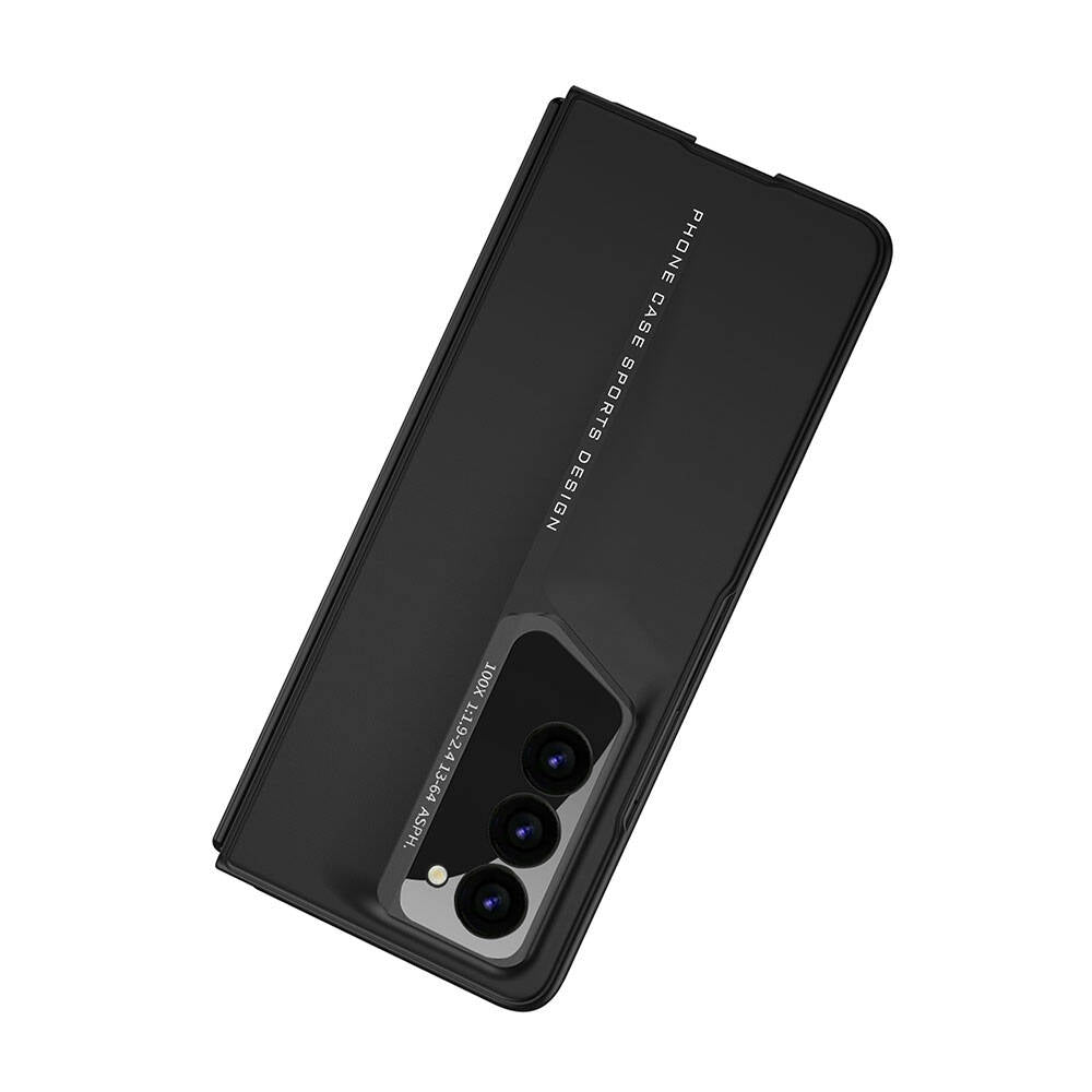 Galaxy Z Fold 6 Kılıf Ultra İnce Kamera Korumalı Sert Rubber Zore Procase Kapak Titanyum-Gri