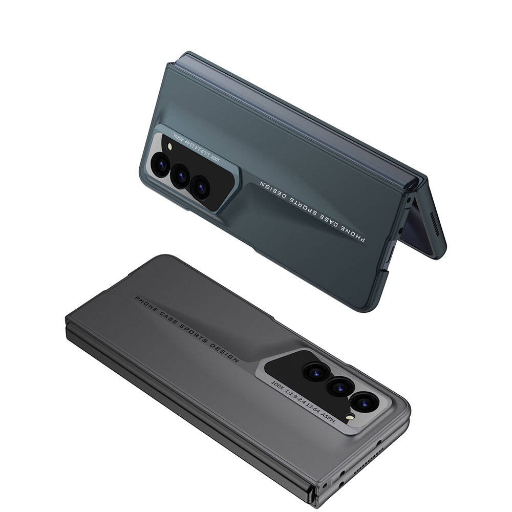 Galaxy Z Fold 6 Kılıf Ultra İnce Kamera Korumalı Sert Rubber Zore Procase Kapak Titanyum-Gri